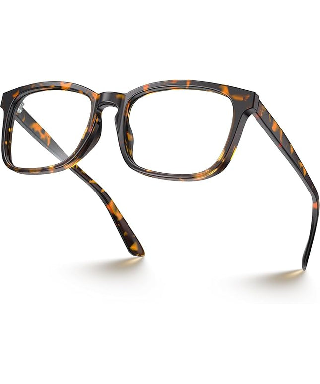 VISOONE Blue Light Blocking Glasses Square with Anti Computer Glare for Gaming Women and Men MONTANA