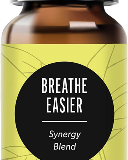 Edens Garden Breathe Easier Essential Oil Synergy Blend, 100% Pure Therapeutic Grade (Undiluted Natural/Homeopathic Aromatherapy Scented Essential Oil Blends) 10 ml