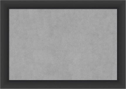 Amanti Art Black Framed Magnetic Board 29x41 Large Vision Board for use with Magnets, 100% Metal Sheet to Display Items as Office Decor or for Home Organization in mudroom, Kitchen or Kids Room