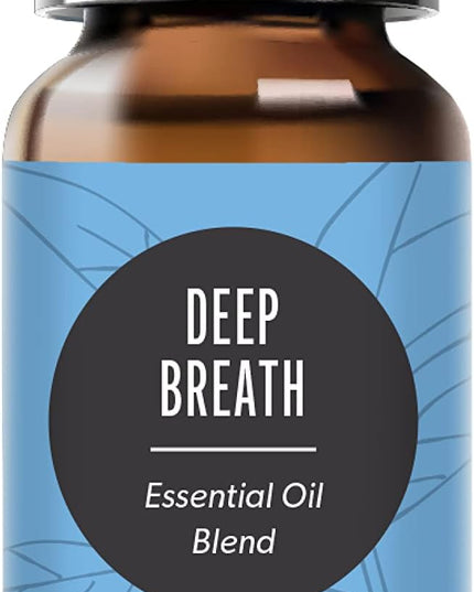 Edens Garden Deep Breath Essential Oil Blend- 100% Pure Premium Grade, Undiluted, Natural, Therapeutic, Aromatherapy, The Best for Diffusing, Skin, Humidifiers, Candle 10 ml (.33 fl oz)