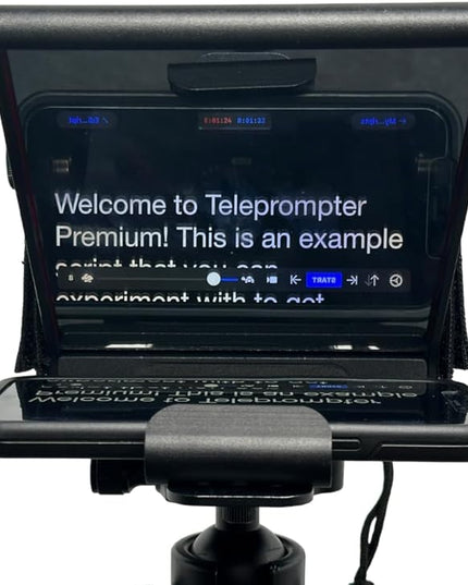 Glide Gear TMP 75 Teleprompter - Laptop, DSLR, Smartphone - Carry Case, No Assembly