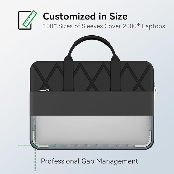 Smatree Laptop Sleeve for 18 inch MSI Crosshair 18 HX AI, for 17.3 inch MSI Raider GE77HX/GE76, for 17.3 inch Vector GP78 HX/GP76 HX/GP77, for Alpha 17 C7V/Stealth 17 Studio/Stealth GS77 Case (E814)