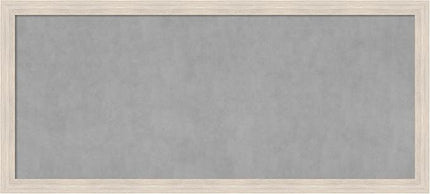Amanti Art White Framed Magnetic Board 23x51 Oversize Vision Board for use with Magnets, 100% Metal Sheet to Display Items as Office Decor or for Home Organization in mudroom, Kitchen or Kids Room