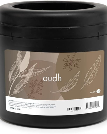 ScentAir Whisper Home Monthly Plug-in Refill, Fragrance Cartridge for Home and Office, Oudh