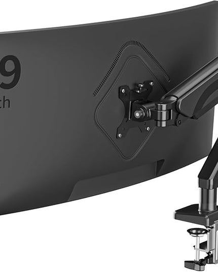 Pholiten Adjustable Rotating arm for Monitor Stand - Supports 1-33lbs Weight, Supports 45 inch Straight screen/49 inch Curved Screen, Compatible with VESA 75x75-100x100mm Desktop Monitor Mount