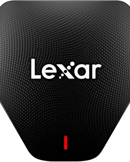 Lexar Professional Multi-Card 3-in-1 USB 3.1 Reader, Supports SD, microSD and CF Cards (LRW500URBNA)