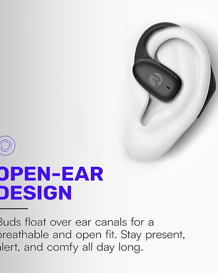 Raycon Essential Open Earbuds – True Wireless Open Ear Bluetooth 6.0 Headphones, Ultra-Lightweight, Comfort Hook Design, IPX4 Water Resistant, 36 Hours of Battery Life (Mint)