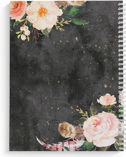 Gotcha Covered Notebooks Softcover She Will Not Fall 8.5" x 11" Religious Spiral Notebook/Journal, 120 College Ruled Pages, Durable Gloss Laminated Cover, White Wire-o Spiral. Made in the USA