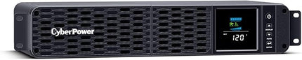 CyberPower CP1500PFCRM2U PFC Sinewave UPS Battery Backup and Surge Protector, 1500VA/1000W, 8 Outlets, AVR, Short Depth 2U Rackmount; UL Certified