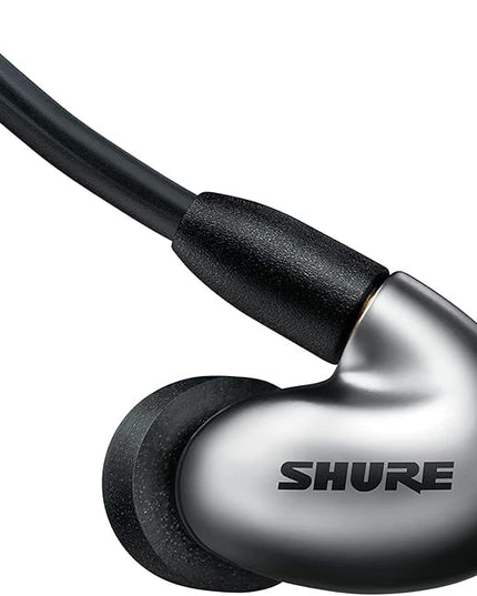 Shure SE846 PRO Gen 2 Wired Sound Isolating Earphones, High-End in-Ear Earbuds with Four Hi-Def Drivers, Customizable Sound Filters, Gray (SE846-GR+2)