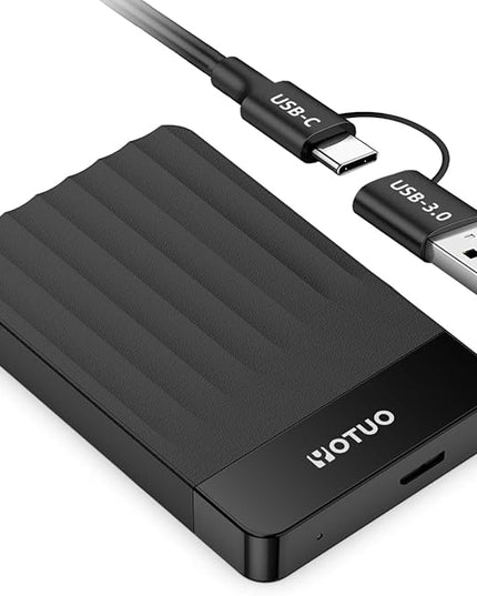 Portable External Hard Drive Storage Expansion Mobile HDD USB 3.0 for PC, Mac, Desktop, Laptop, PS4, PS5, Xbox One X/S, Xbox 360, Xbox Series X/S, Office & Game (Black, 320GB)