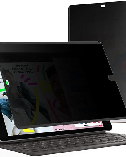 360° Magnetic Privacy Screen Protector for iPad 10.2" 9th/8th/7th Gen (2021 2020 2019), Anti Glare iPad 10.2 inch Privacy Filter, High Sensitive Bubble Free