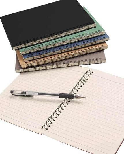Rocutus 5pcs Colorful Spiral Notebook Student Small Study Book Spiral Notebook Small Notebook Office Simple Working Book Diary Notebook