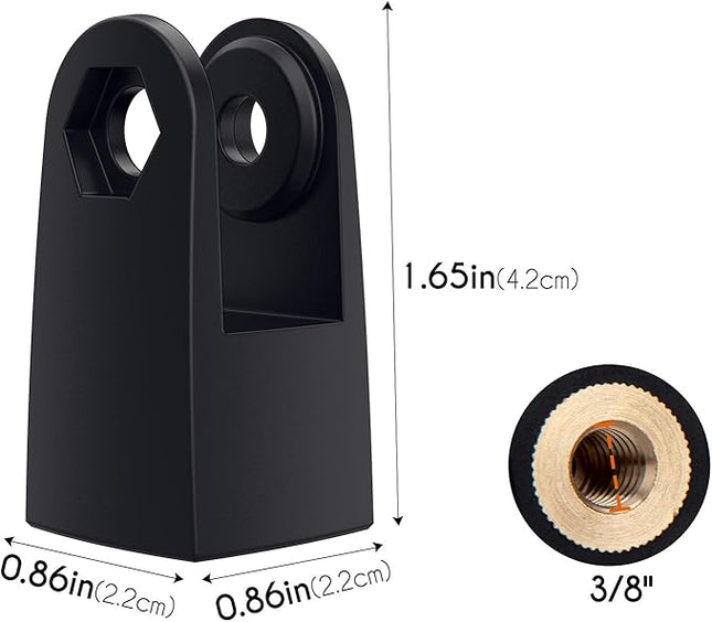 SUNMON Microphone Mount Adapter for HyperX QuadCast, Replacement for HyperX QuadCast Mount Adapter, Mic Stand Adapter for 3/8" Boom Arm