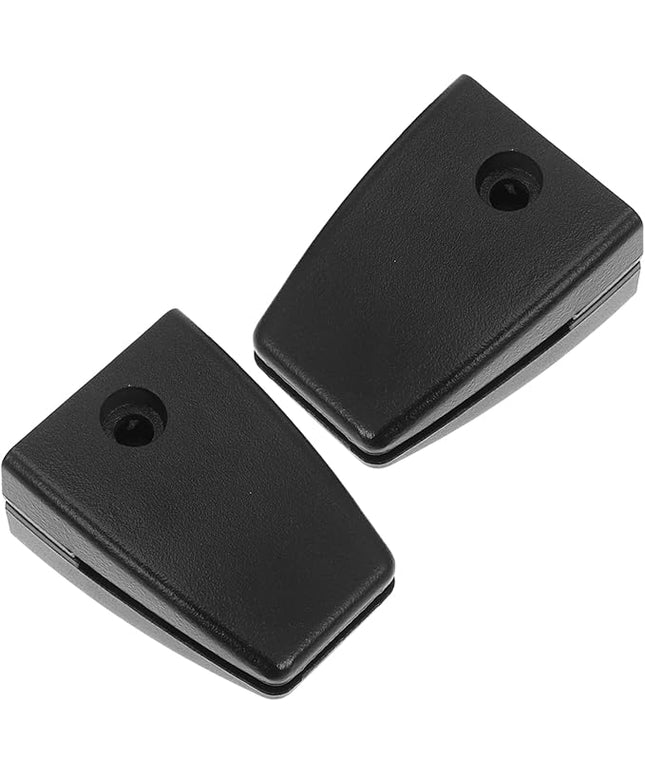 Adjustable Office Desk Divider Clip 2pcs Glass Privacy Panel Clamp for Sneeze Guard Soundproof Baffle Support for Workspaces Black