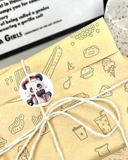 500 Pcs Cute Panda Sticker for Teen - Sticker Graphic - Cartoon Stickers for Water Bottles Laptop Bumblebee Stickers Waterproof Aesthetic Vinyl Decals Stickers for Adults Teens