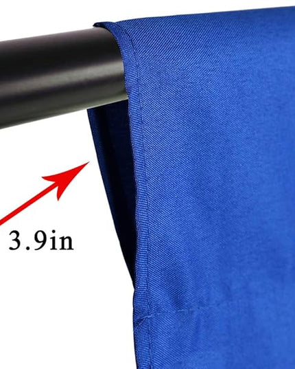 GFCC 6FT x 10FT Royal Blue Backdrop Background Blue Photo Background Photography Backdrop for Photoshoot Screen for Video Recording Picture