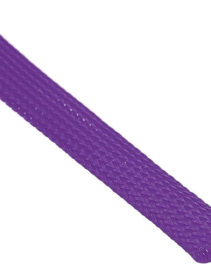 uxcell PET Expandable Sleeving 25ft 1/2" Purple Cable Management Sleeve Cord Organizer for Wrap Protect Cable