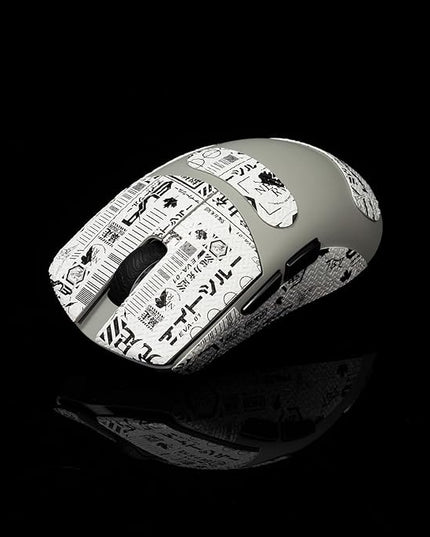 Grip Tape for Lamzu Maya X - Anti-Slip,Enhanced Control, Sweat Resistance,Improves FPS Gaming Grip & Mouse Protection [Pre-Cut] EVA White 0.5mm