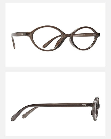 TIJN Olisa Blue Light Blocking Glasses for Women Men,Oval Glasses Frame Bluelight Glasses for Gaming/Computer/Screen
