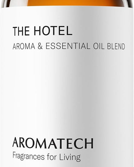 AromaTech The Hotel Aroma Essential Oil Blend: Luxury Hotel Inspired Aromatherapy with Lemon, Lavender, Peach & Pine for Ultrasonic Diffusers & Nebulizers - 16 fl oz, 500 mL