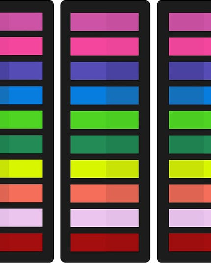 KICNIC Page Markers Sticky Index Tabs 750 Pcs, Arrow Flag Tabs Self Adhesive, Sticky Notes for Page Marking and Highlighting [3 Designs, 10 Colors] Writable, Repositionable