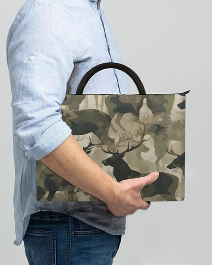 Hsnar 15.6 Laptop Case Briefcase Handbag with Accessory Pocket Slim Laptop Bag Laptop Sleeve