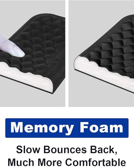Vaydeer Mouse Wrist Rest Pad, Memory Foam Hand Rest Support Padded for Office, Computer, Laptop, Typing and Wrist Pain Relief and Repair (5.91 inch, Black)