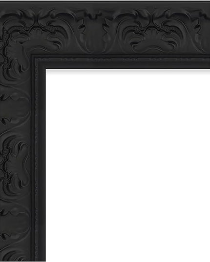 Amanti Art Black Framed Magnetic Board 31x31 Medium Vision Board for use with Magnets, 100% Metal Sheet to Display Items as Office Decor or for Home Organization in mudroom, Kitchen or Kids Room