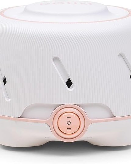 Yogasleep Dohm (White,Pink) The Original White Noise Machine, Relaxing Natural Sound From a Real Fan, Noise Cancelling For Office Privacy, Sleep Aid For Adults & Baby, Travel Size Pink Noise Machine