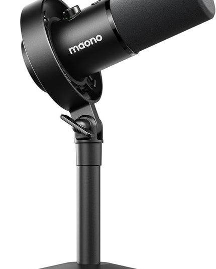 MAONO USB XLR Dynamic Microphone for Podcast: PC Computer Gaming Mic with 192kHz/24bit for Studio Recording Streaming Content Creation PD300XT