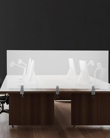 Desk Divider for Students and Desk Privacy Panel, 60 * 22 * 2In Acrylic Desk Partition, Office Partitions and Ideal Cubicle Light Shield for Office/Classroom Cubicle