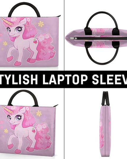 Hsnar 15.6 Laptop Case Briefcase Handbag with Accessory Pocket Slim Laptop Bag Laptop Sleeve