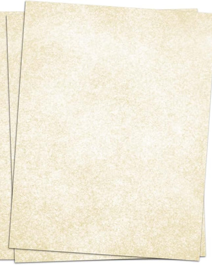 (2 Pack)Parchment Paper for Certificates - Stationary Paper for Resumes, Diplomas, Letter Size Certificate Paper, 200 Sheets Double-Sided Diploma Paper, 100gsm, 8.5" x 11" Parchment Paper for Printing