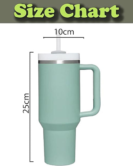 H&F Clicks Insulated Tumbler, Stainless Steel Tumbler with Leakproof Lid for Water, Coffee or Iced Tea. Cup Holder Compatible for Travel, BPA-Free Water Bottle, Vacuum Insulated Tumbler.