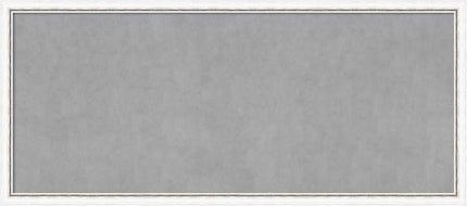 Amanti Art White Framed Magnetic Board 22x50 Oversize Vision Board for use with Magnets, 100% Metal Sheet to Display Items as Office Decor or for Home Organization in mudroom, Kitchen or Kids Room