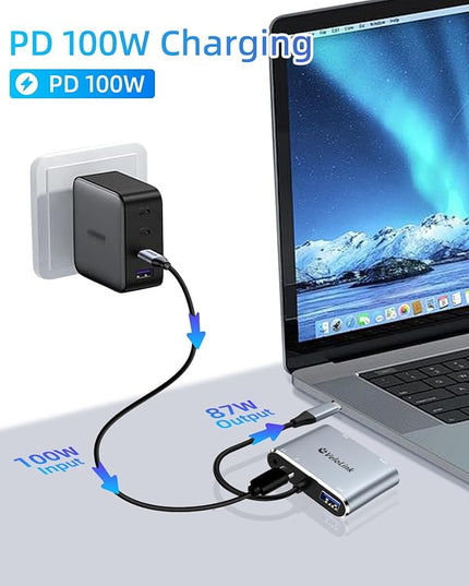 USB C Hub MultiPort Adapter