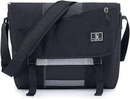 OIWAS Messenger Bag for Men, 15.6 Inch Laptop Crossbody Bags Women Casual Satchel Shoulder Bag College Travel Office Briefcase