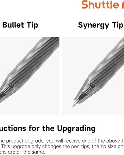 Shuttle Art Black Gel Pens, Ink Glide Series 90 Pack Retractable 0.5mm Fine Point Rollerball Gel Ink Pens Bulk Set Quick Drying Smooth Writing with Grip for Journaling Note Taking Office School Home