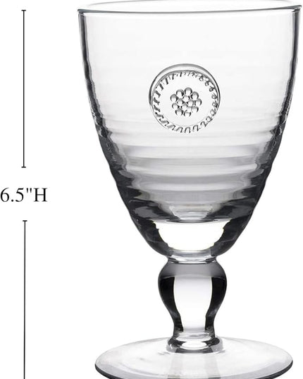 Juliska Berry & Thread Footed Goblet
