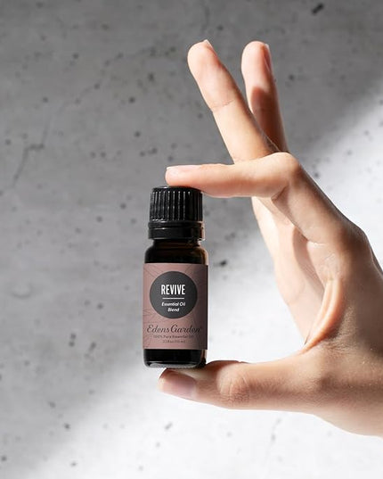 Edens Garden Revive Essential Oil Blend – 100% Pure & Undiluted Aromatherapy Oil for Diffusers, Self-Care & Home Use, 10 ml (.33 fl oz)