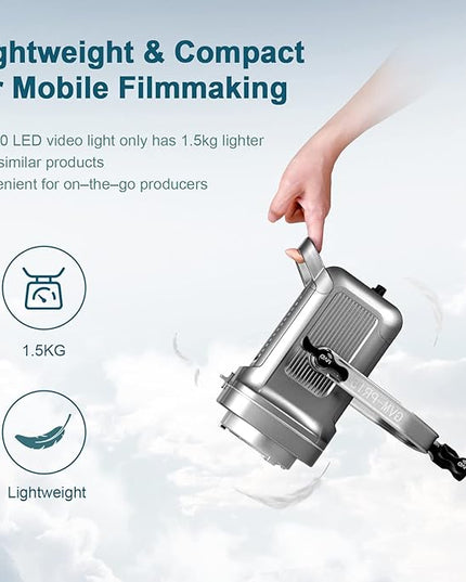 GVM 150W LED Video Light 2700K~7500K RGB Video Light Photography Studio Light Kit with Lantern Softbox & Stand, CRI97+TLCI97 with 8 Lighting Effects+Custom Effects for Outdoor Shoot YouTube Videos