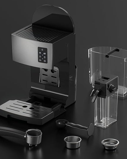 Espresso Machine 20 Bar - Espresso & Coffee Maker with Automatic Milk Frother, Cappuccino Machine, Latte Maker for Home, office, 1250W