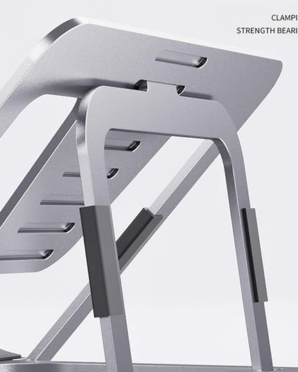 Laptop Stand Adjustable Aluminum Alloy Tablet Pad Holder Notebook Radiator Bracket Portable for 7-13inch Lightweight Tablet Holder