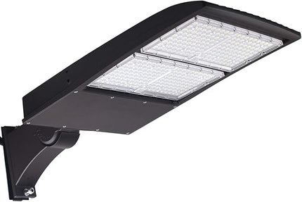200W LED Parking Lot Light, 28000LM Dimmable LED Pole Light, Surge Protector, 600W MH Equivalent, 5000K, UL & DLC Listed, Direct Arm Mount, 100-277V Street Area Light