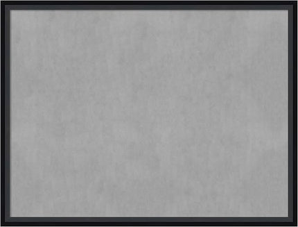 Amanti Art Black Framed Magnetic Board 19x25 Medium Vision Board for use with Magnets, 100% Metal Sheet to Display Items as Office Decor or for Home Organization in mudroom, Kitchen or Kids Room