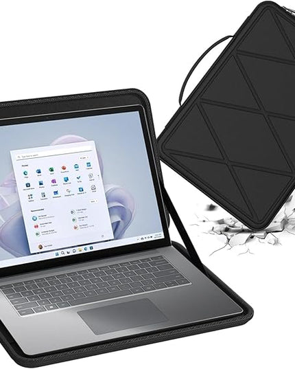 Smatree Hard EVA Protective Sleeve Case Compatible for 15 inch Microsoft Surface Laptop 6/5/4/3, Waterproof and Anti-Shock Bag (X8266)