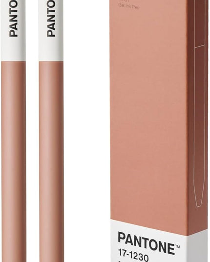 Kaco FIRST Gel Pens 2 Pieces with Black Ink, 0.5 mm Fine Point, Smooth Writing Experience, Aesthetic Cute Stationery for Journaling, Note Taking Pens (2025)