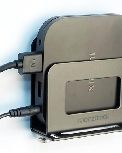 Monzlteck Adjustable Small Device Wall Mount Holder for Apple TV,ROKU,Router,Modem and Other Media Players