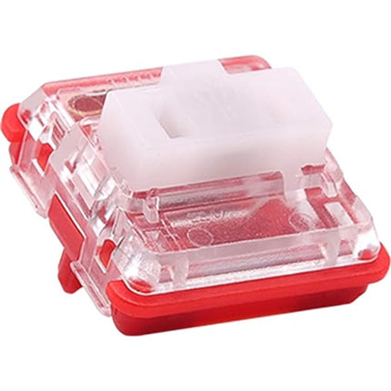 Kailh PG1350 Choc V1 70PCS Mechanical Keyboard Switch kailh Low Profile switches Chocolate Mechanical Keyboard Switch RGB SMD 5-Pin Kailh Switches (Red Pro-70Pcs)